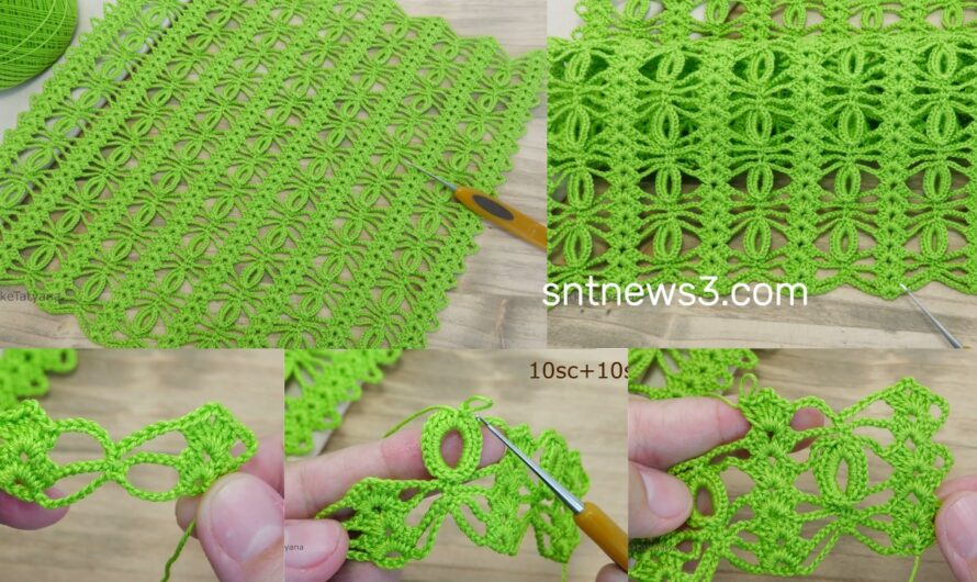 ✨How to crochet EASY for beginners Beautiful Pattern Crochet✨