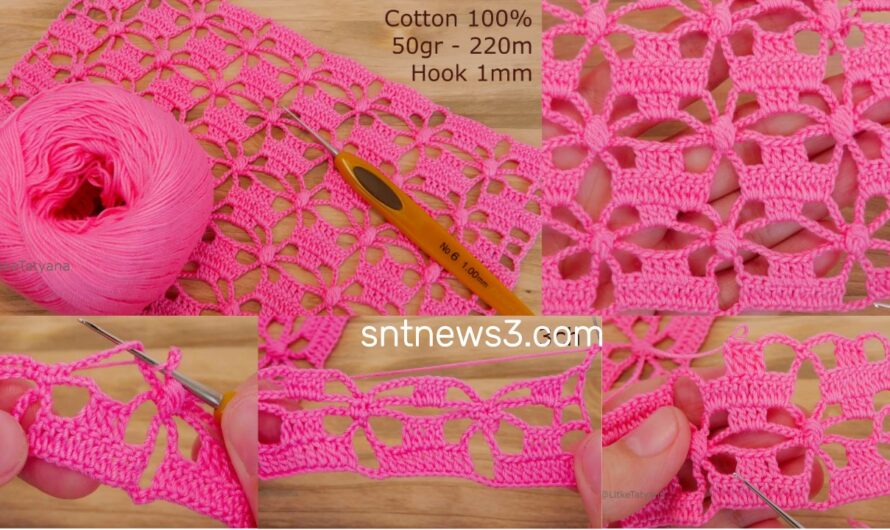 ✨How to crochet EASY for beginners Beautiful Pattern Crochet✨