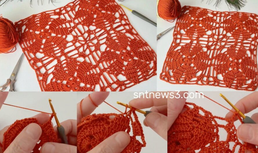 Crochet, ❣️Easy, Elegant Motif Making for Summer and Spring