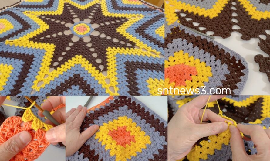 Are you ready for a visual feast made with crochet? Let Our Legendary Blanket Come Then❣️