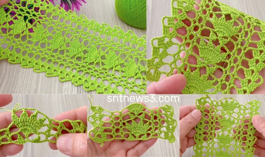 CROCHET💚How to Make a Great Multipurpose Runner and Blouse for Beginners