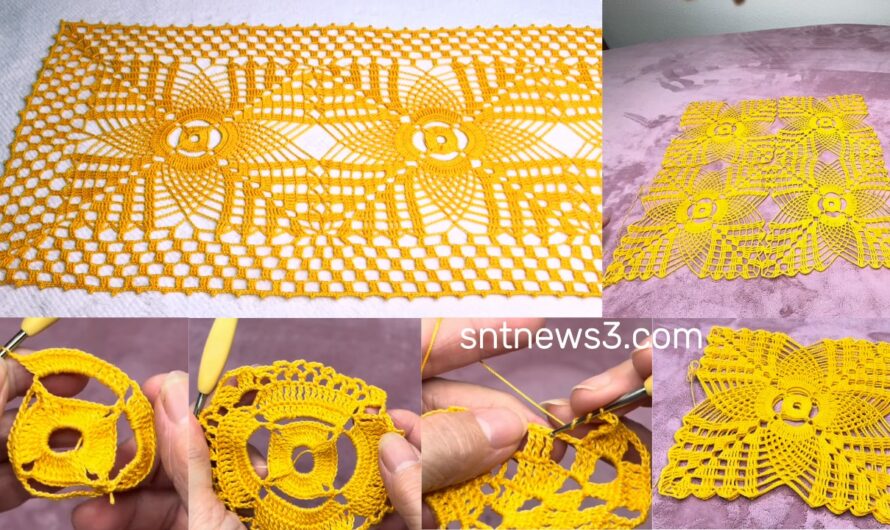 Beautiful Crochet Table Runner Pattern