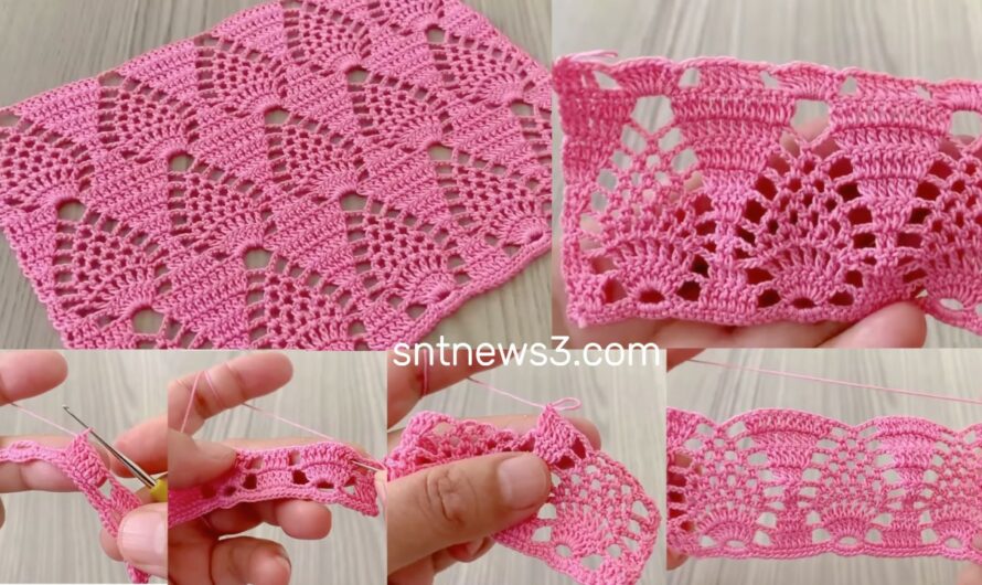 GORGEOUS and DAZZLING Crochet Shawl, Blouse, Runner and Cover Pattern/ Latest Patterns