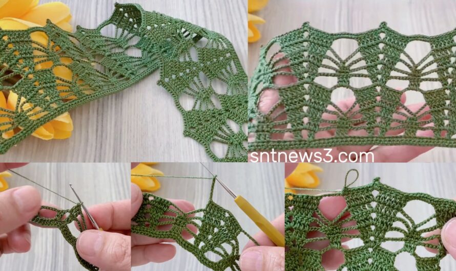 This Crochet Pattern is Amazing🌿 Multi-Purpose Edge Lace Pattern