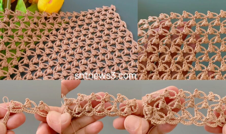 🧶Crochet Just 1 Row Super Easy and Stylish Blouse, Shawl Tutorial