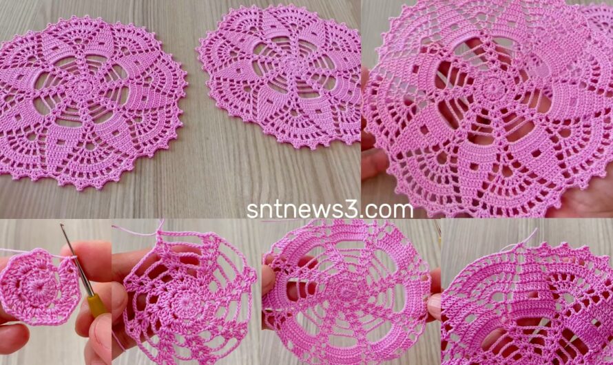 🩷How to Make Amazing Crochet Motif Pattern Step by Step Tutorial
