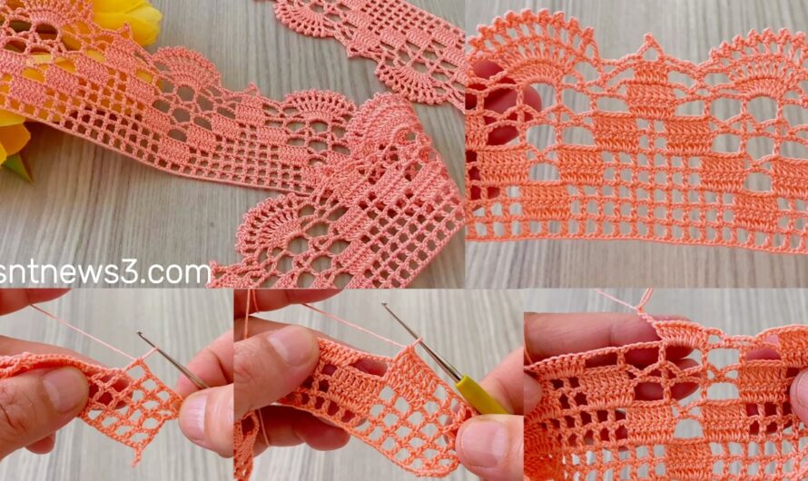 How to Make a Crochet Eye-Catching Lace Edge Pattern