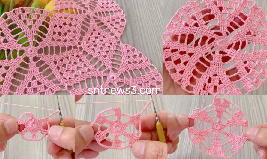 Unique❗️New Crochet Motif Pattern How to Make for Beginners