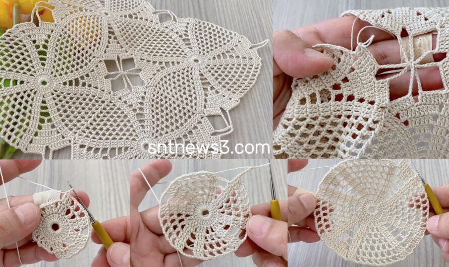 For You❗️ Crochet Latest and Stylish Square Motif Tutorial