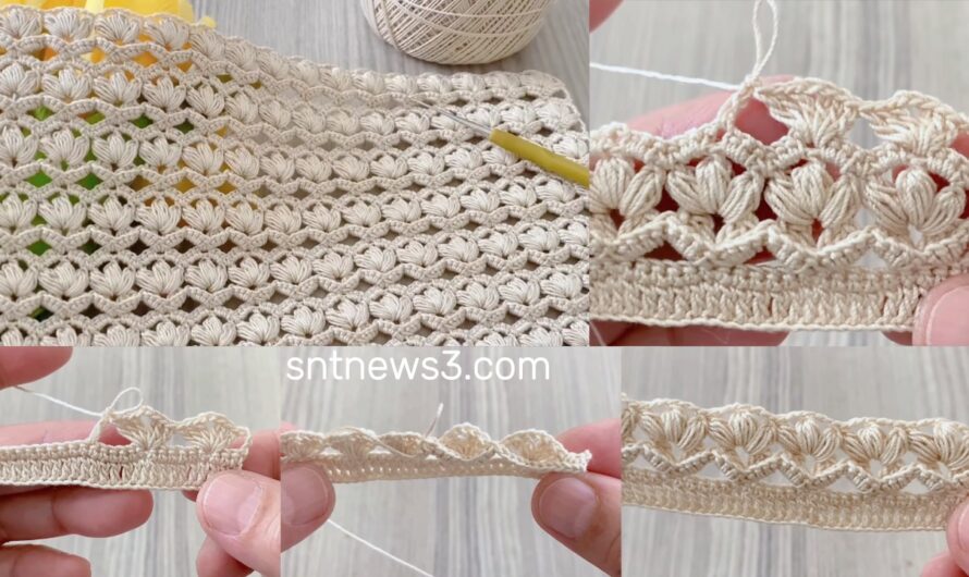 Easy Crochet❗️Very Beautiful an Impresive Pattern Tutorial for Beginners