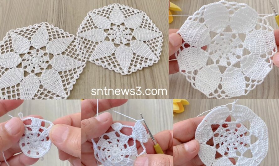 The Most Trendy and Most Beautiful Crochet Motif of Recent Times ( Pattern Tutorial )
