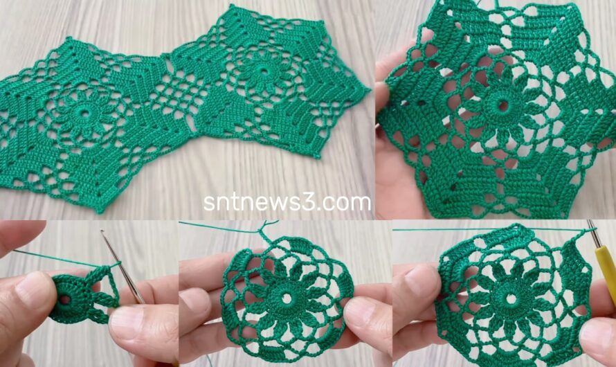 Wow This Is Great❗️Crochet Motif Easy and Stylish Model Tutorial