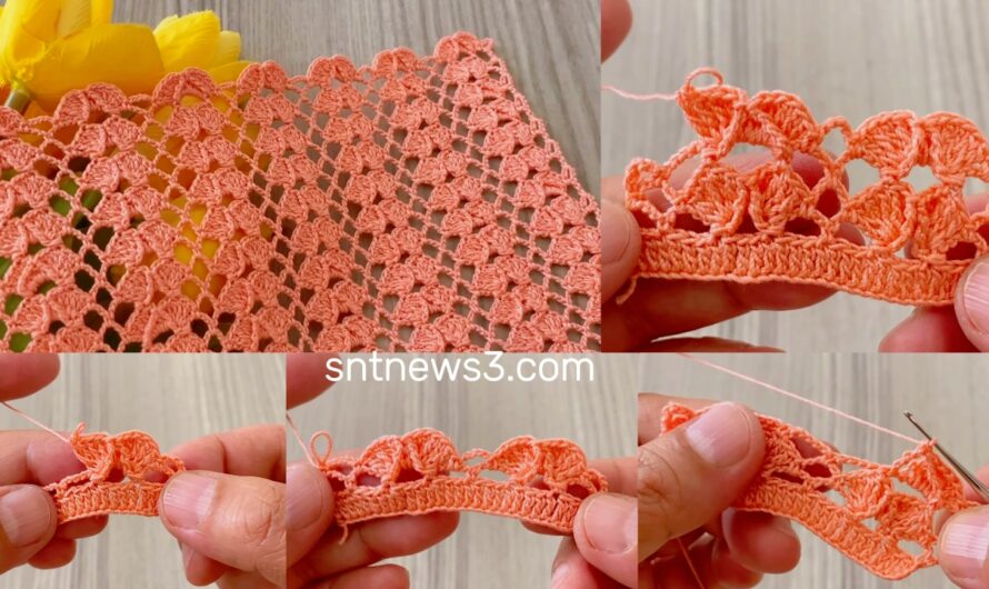 Unique New Crochet❗️Only 2 Rows Multi-Purpose Pattern Tutorial