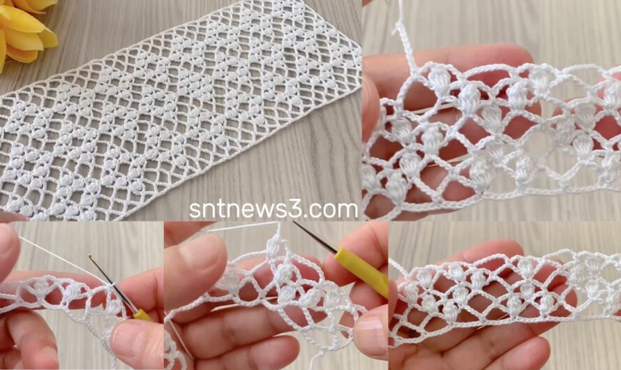 Perfect❗️Crochet Tile Pattern Multi-Purpose Model Tutorial