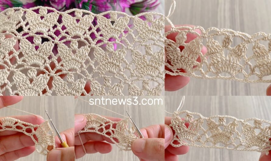 The Best for You🤍How to Make a Crochet Blouse and Tunic